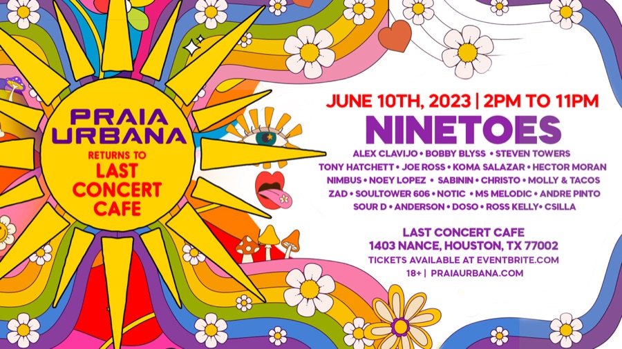 Flyer: Praia Urbana, Last Concert Cafe · Jun 2023