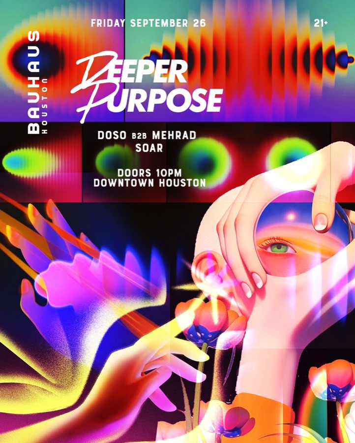 Flyer: Deeper Purpose, Bauhaus · Sep 2025