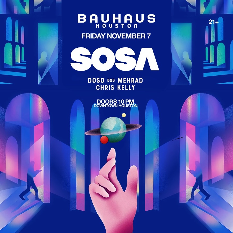 Flyer: Sosa, Bauhaus · Nov 2025