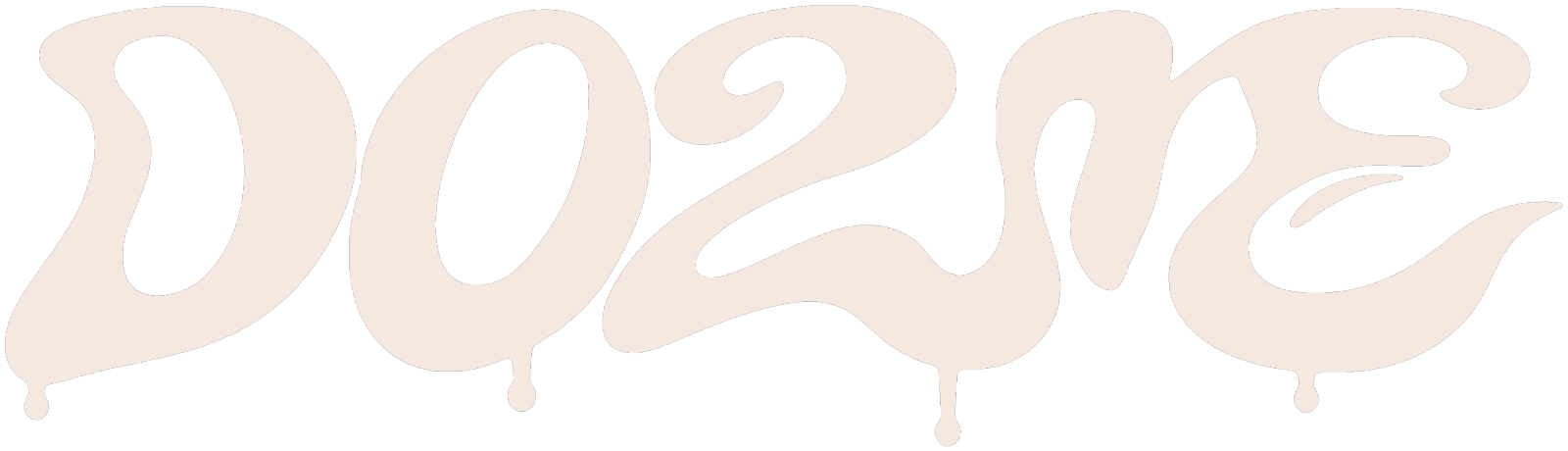 DO2ME · melting logo, dripping version