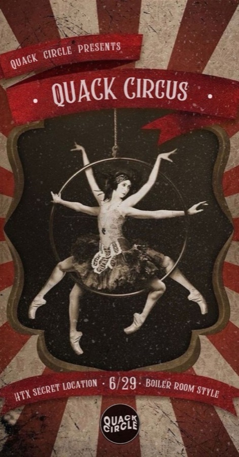Quack Circus flyer